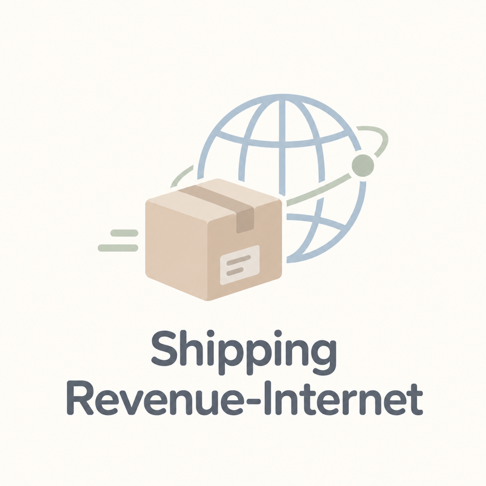 U-4004002 — Shipping Revenue-Internet